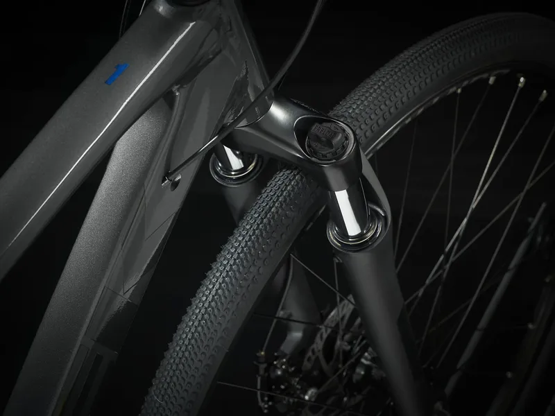 TREK Dual Sport 1 Gen 4 Hybrid Bike in Lithium Grey-3
